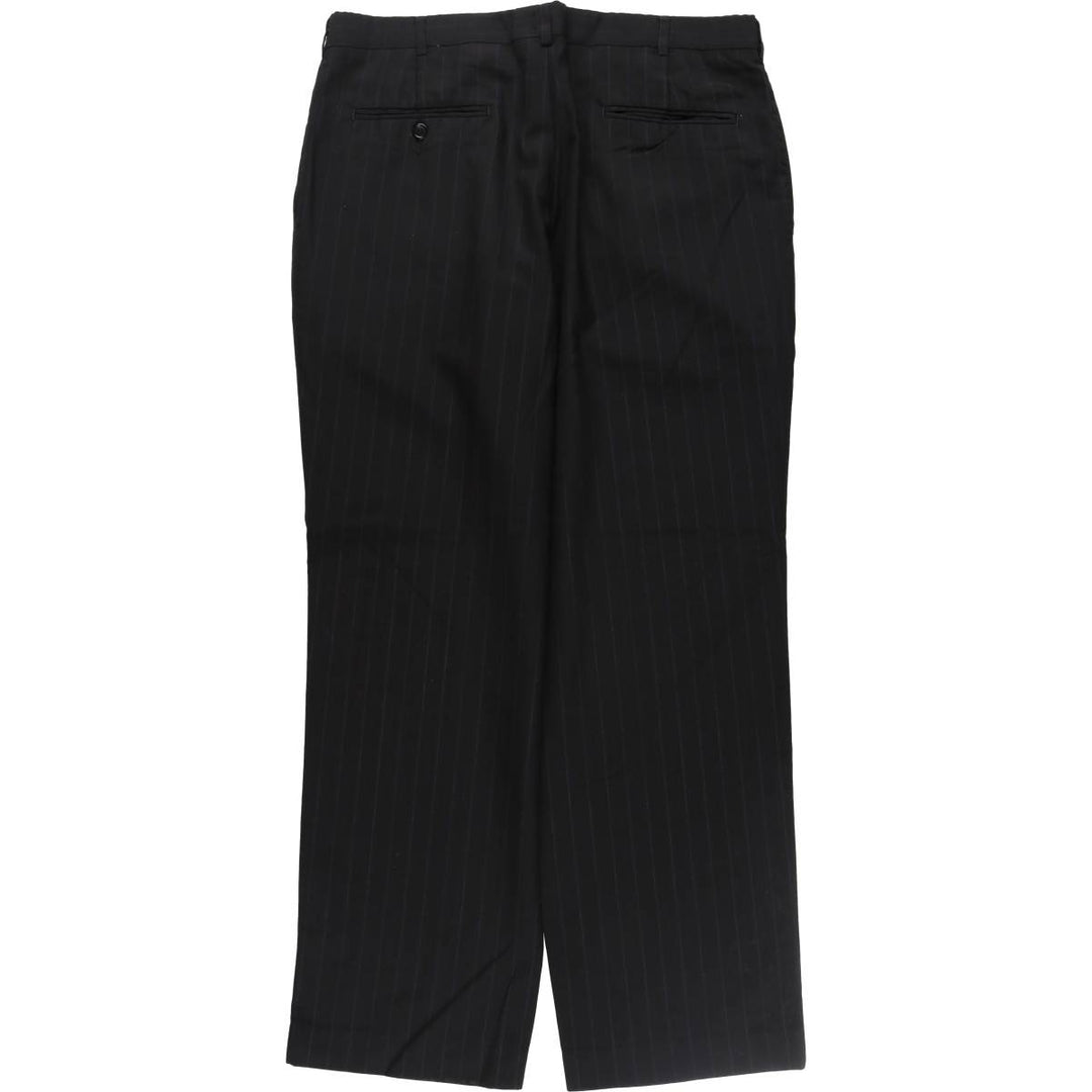 TOWNCRAFT CUSTOM FIT SUITS Stripe Pattern Two-pleat Wool Pants Slacks Men's W36 equivalent /eaa509115