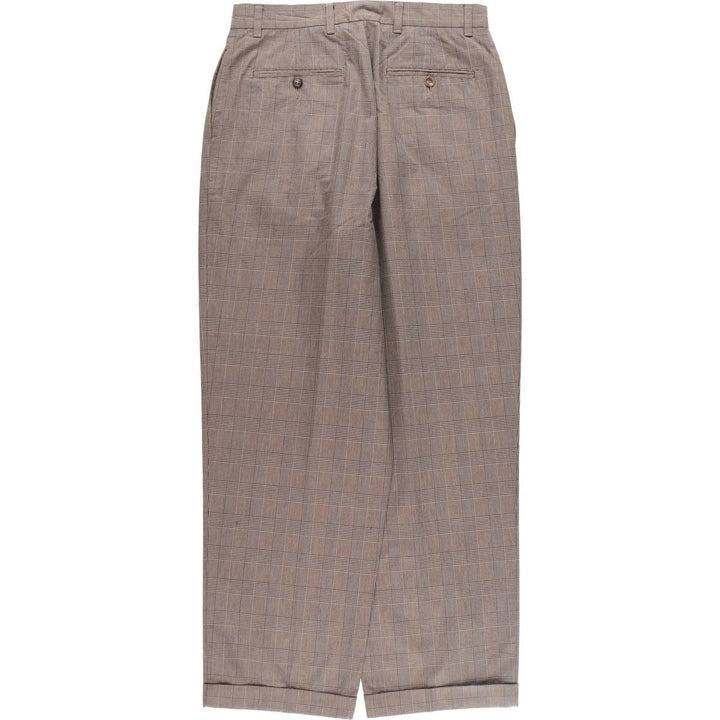 Tommy Hilfiger TOMMY HILFIGER Two-pleat cotton slacks pants for men, equivalent to W31 / eaa509124