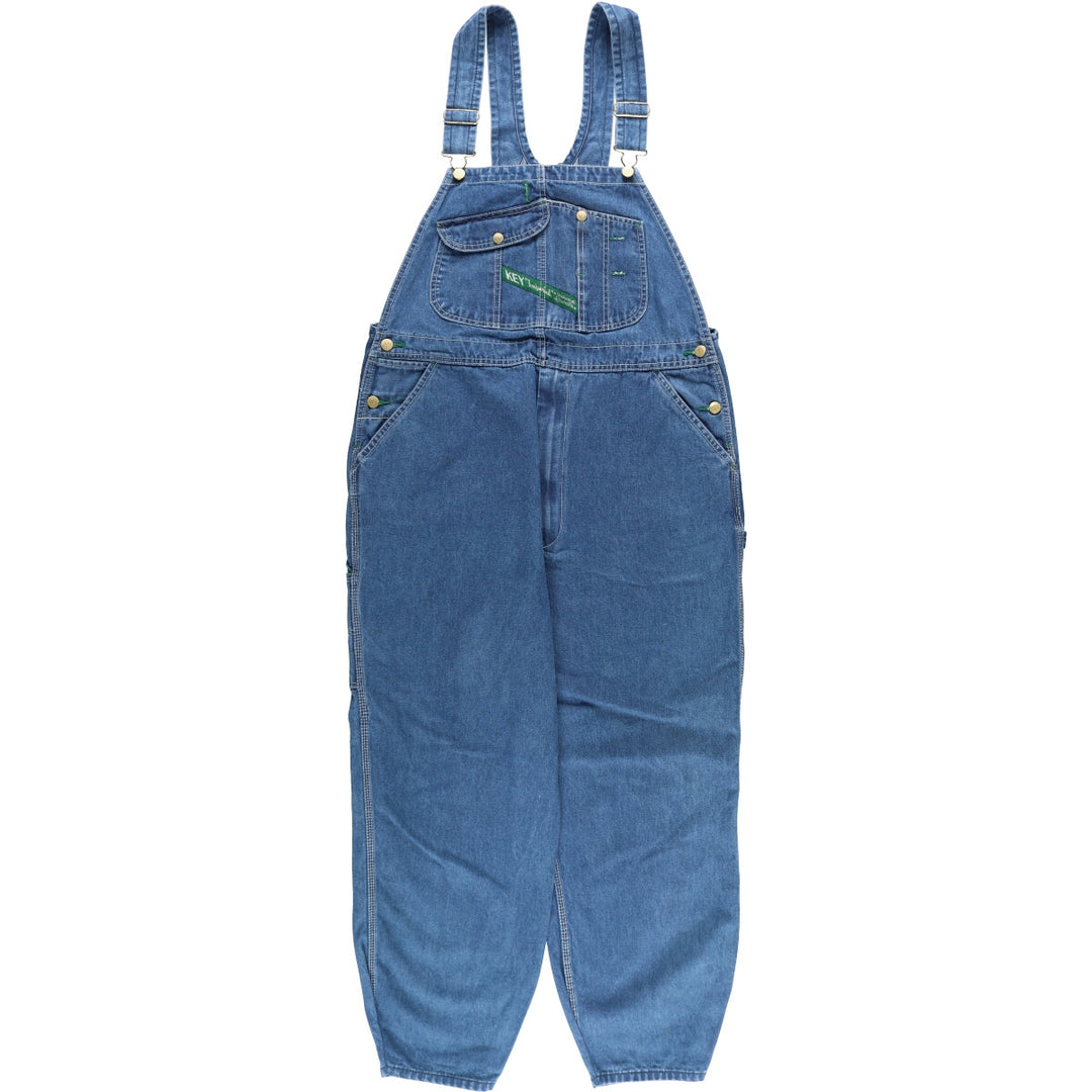 Key Denim Overalls for Men, W39 equivalent / eaa509144