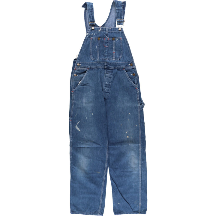 70s~80'S Vintage denim overalls made in USA, men's size w33 / eaa509153