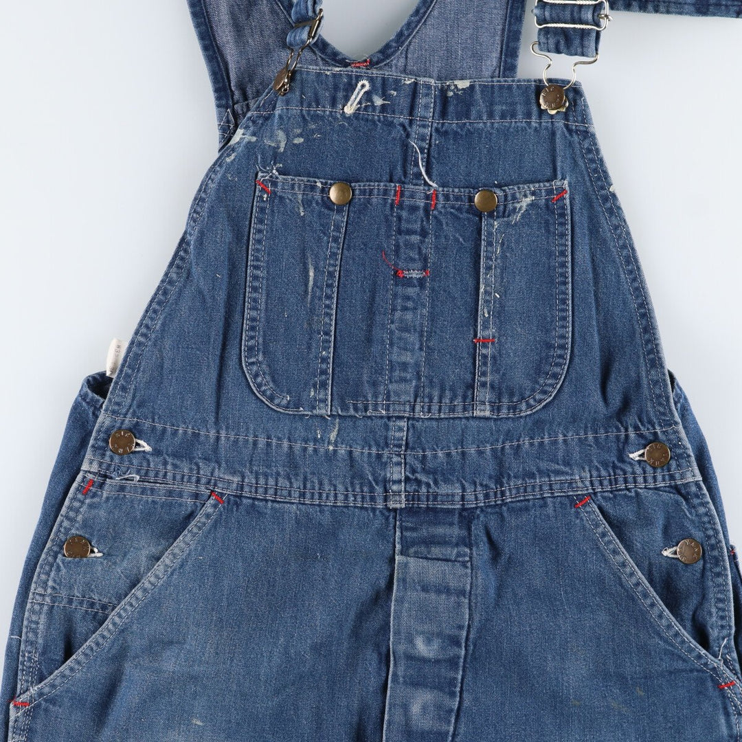 70s~80'S Vintage denim overalls made in USA, men's size w33 / eaa509153