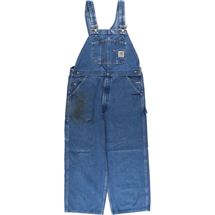 00'S Carhartt denim overalls for men, equivalent to W38 / eaa509155