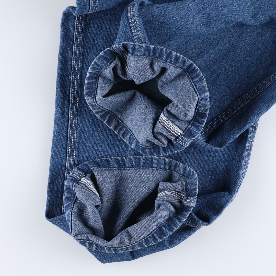 00'S Carhartt denim overalls for men, size W37 cotton blue type Vintage Second Hand