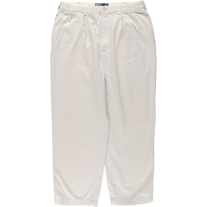 Ralph Lauren POLO by Ralph Lauren ANDREW PANT Two-pleat chino pants for men, size W34 / eaa509167