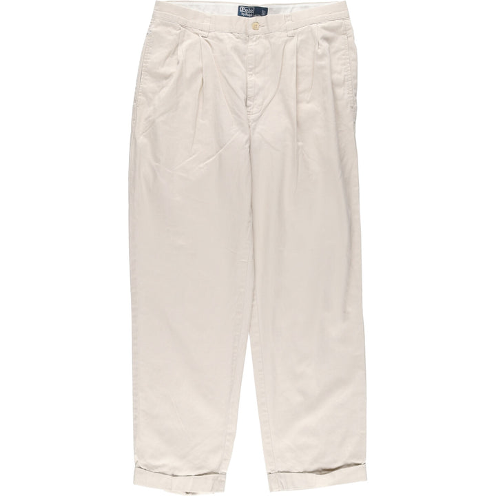 Ralph Lauren POLO by Ralph Lauren Two-pleat Chino Pants for Men, W33 equivalent / eaa509171