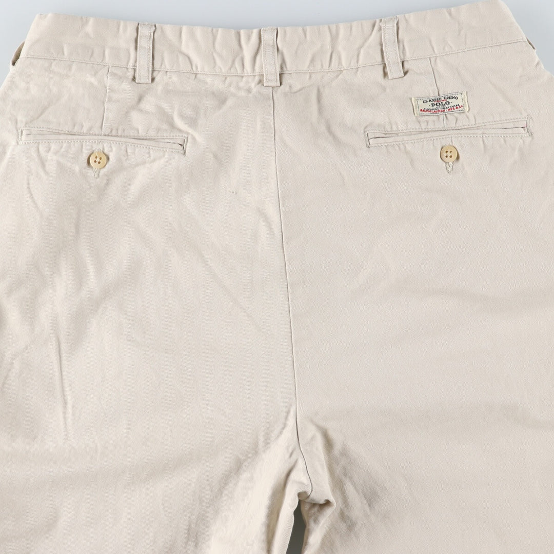 Ralph Lauren POLO by Ralph Lauren Two-pleat Chino Pants for Men, W34 equivalent / eaa509178