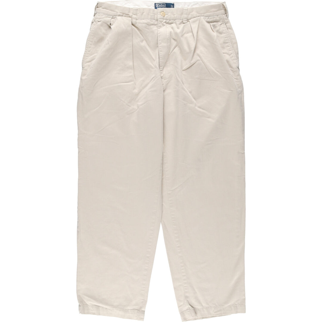 Ralph Lauren POLO by Ralph Lauren Two-pleat Chino Pants for Men, W34 equivalent / eaa509179