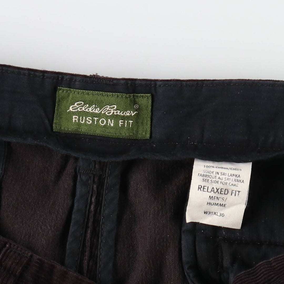 Eddie Bauer RUSTON FIT Corduroy Pants Men's W35 equivalent / eaa509214