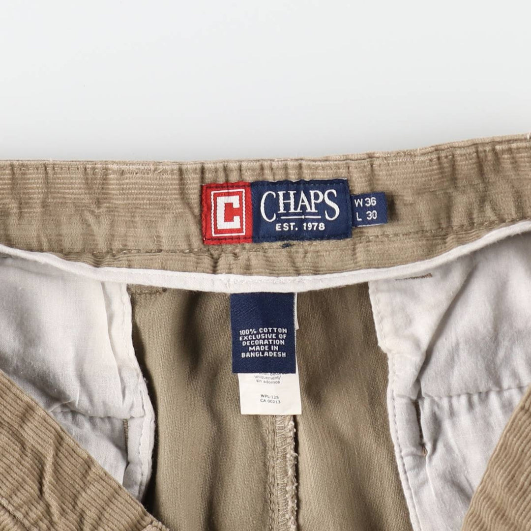 CHAPS Corduroy Pants for Men, Size W36 / eaa509216