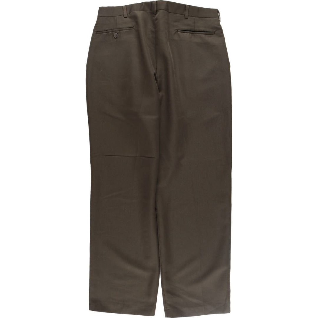 Haggar HAGGAR Two-pleat slacks wide pants for men, equivalent to W34 / eaa509233