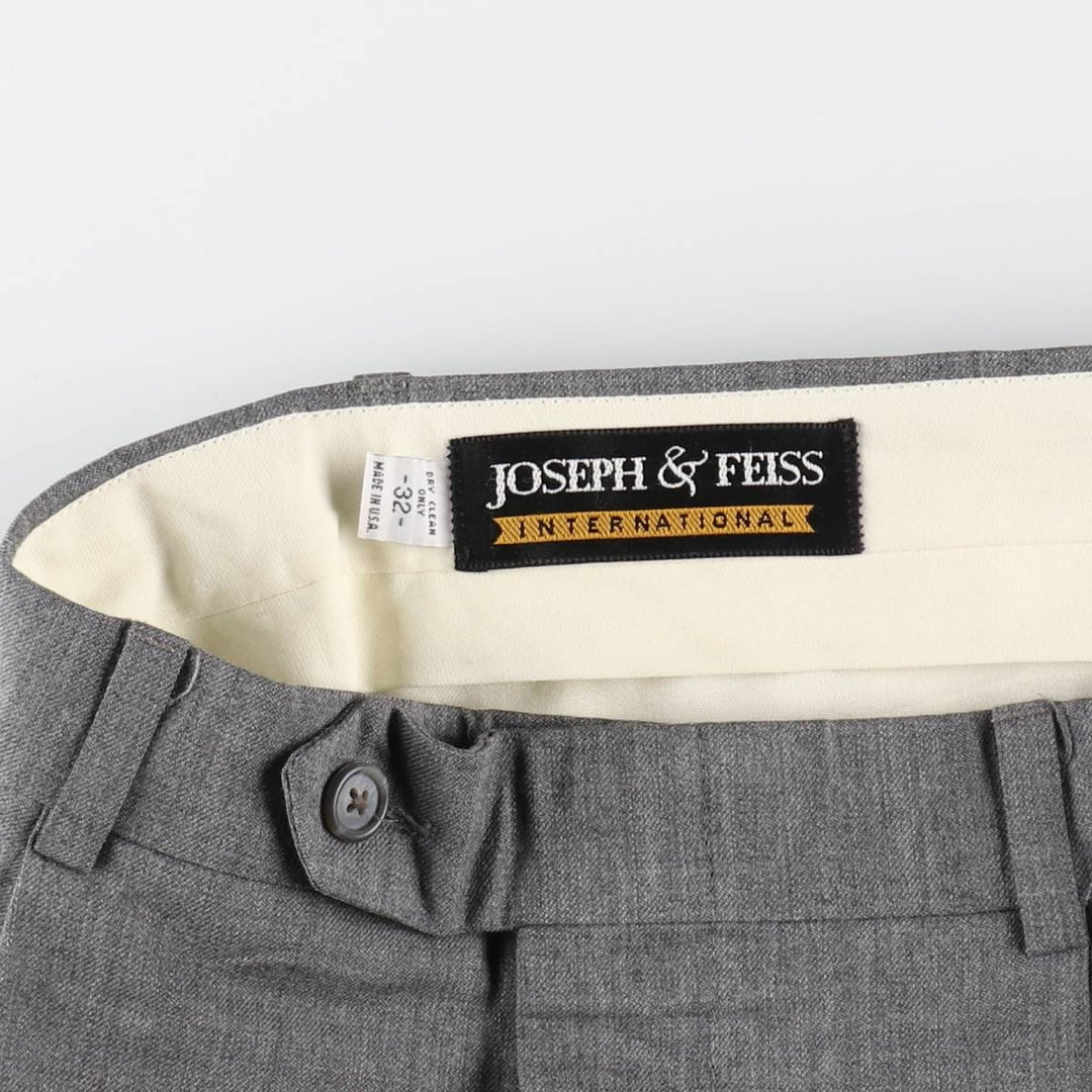 JOSEPH AND FEISS Two-pleat slacks pants made in the USA, men's size W33 equivalent /eaa509252