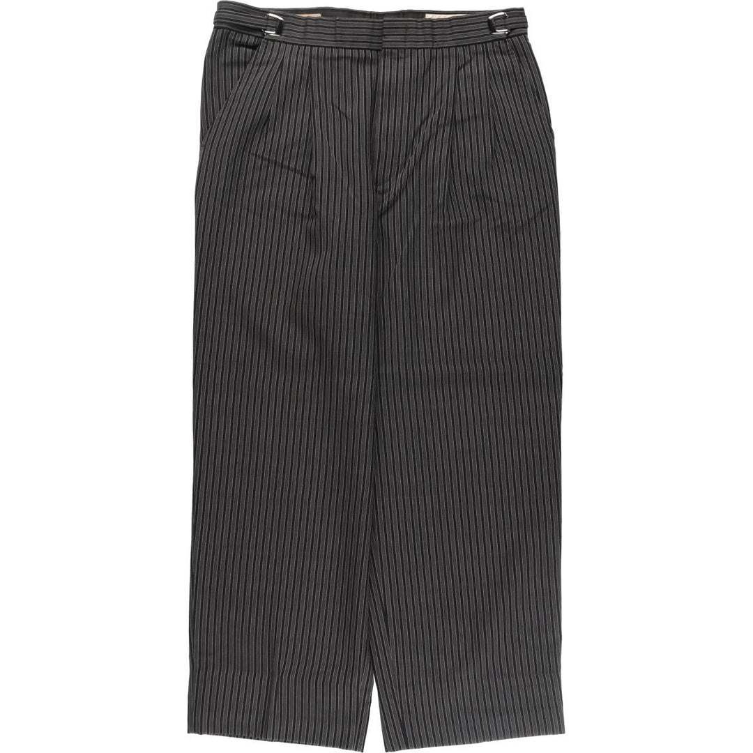 JOSEPH AND FEISS Two-pleat Stripe Pattern Slacks Pants for Men, W35 equivalent / eaa509263