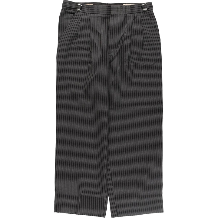 JOSEPH AND FEISS Two-pleat Stripe Pattern Slacks Pants for Men, W35 equivalent / eaa509263