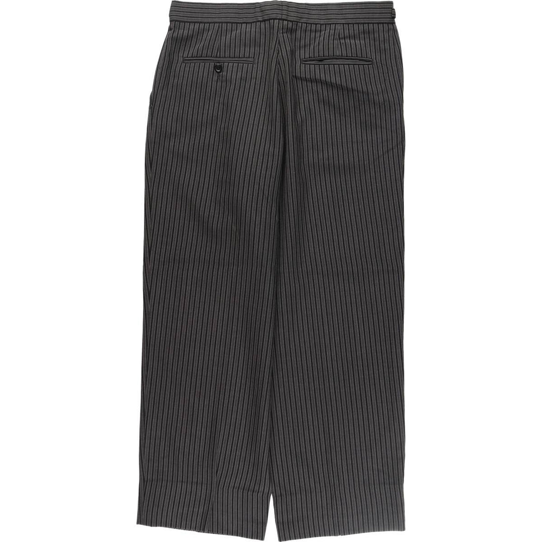 JOSEPH AND FEISS Two-pleat Stripe Pattern Slacks Pants for Men, W35 equivalent / eaa509263