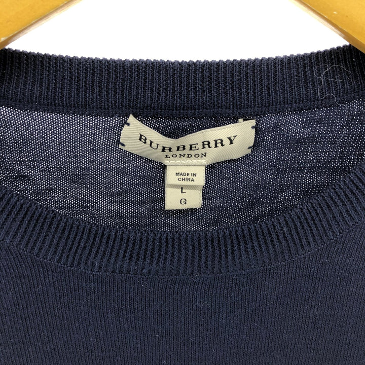 Burberry's LONDON Cashmere Blend Wool Knit Sweater Men's Size L / eaa509270