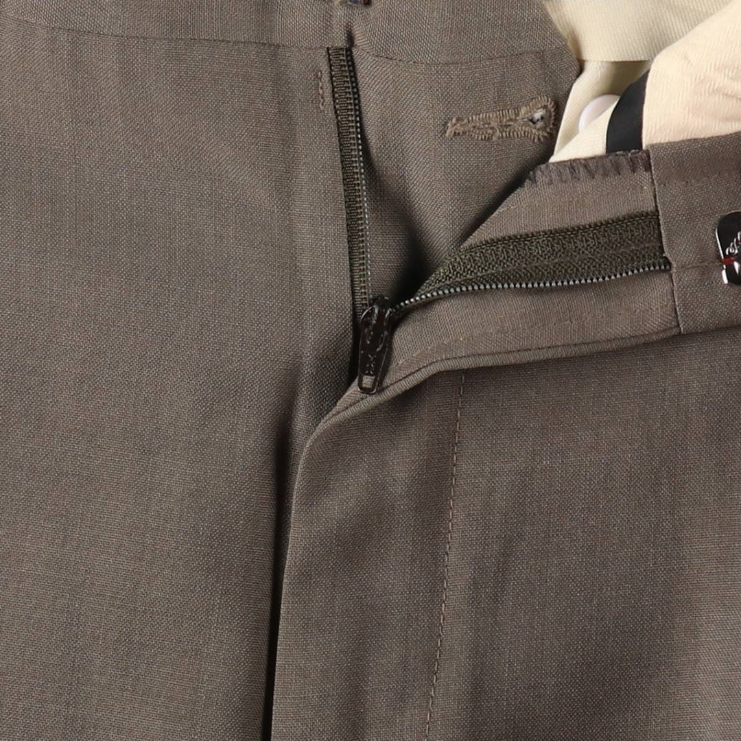 Haggar Gentleman's Fit Two-pleat Wool Pants Slacks Made in USA Men's W32 equivalent /eaa509292