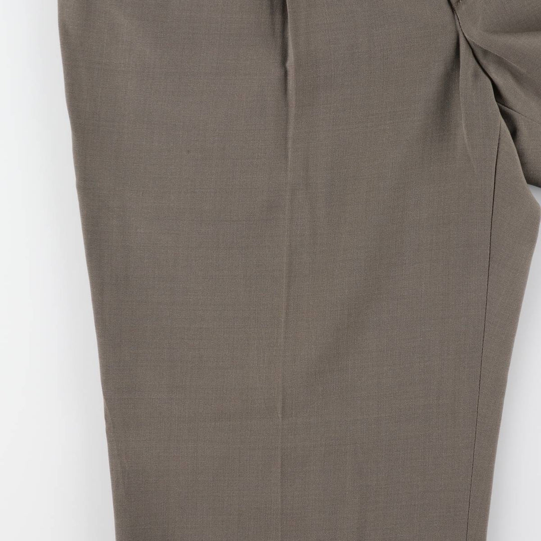 Haggar Gentleman's Fit Two-pleat Wool Pants Slacks Made in USA Men's W32 equivalent /eaa509292