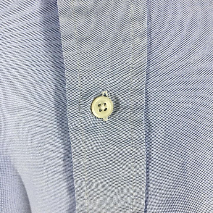 Ralph Lauren LOWELL long sleeve cotton shirt, men's XL size cotton Blue type light blue Vintage Second Hand