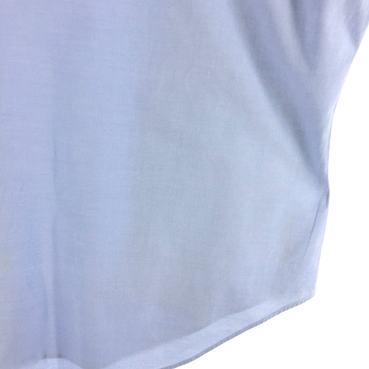 Ralph Lauren LOWELL long sleeve cotton shirt, men's XL size cotton Blue type light blue Vintage Second Hand