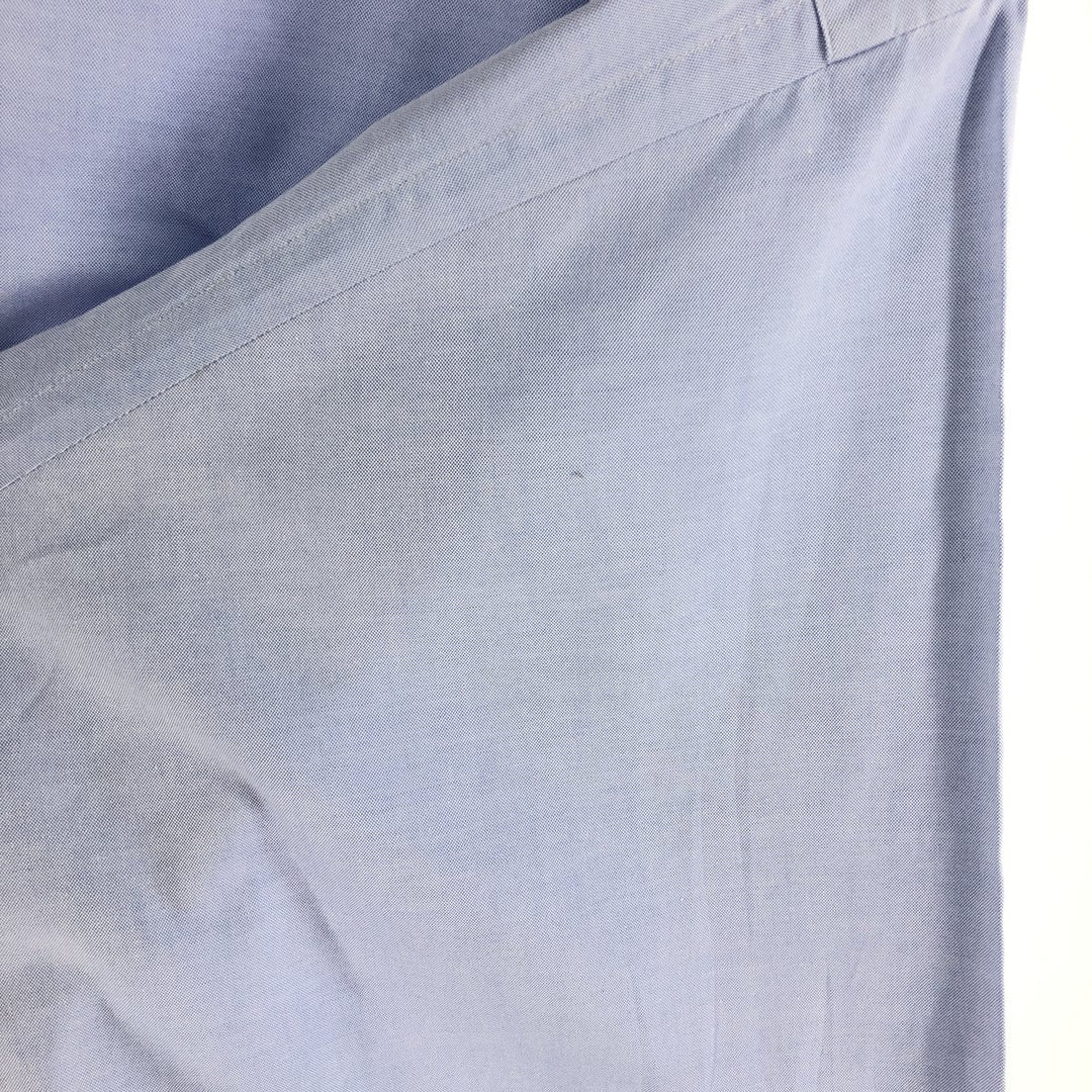 Ralph Lauren LOWELL long sleeve cotton shirt, men's XL size cotton Blue type light blue Vintage Second Hand