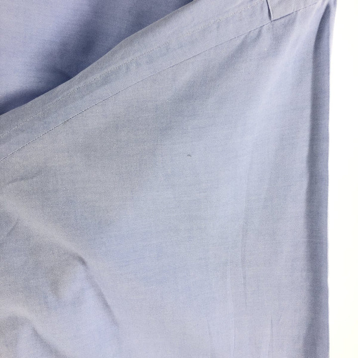 Ralph Lauren LOWELL long sleeve cotton shirt, men's XL size cotton Blue type light blue Vintage Second Hand
