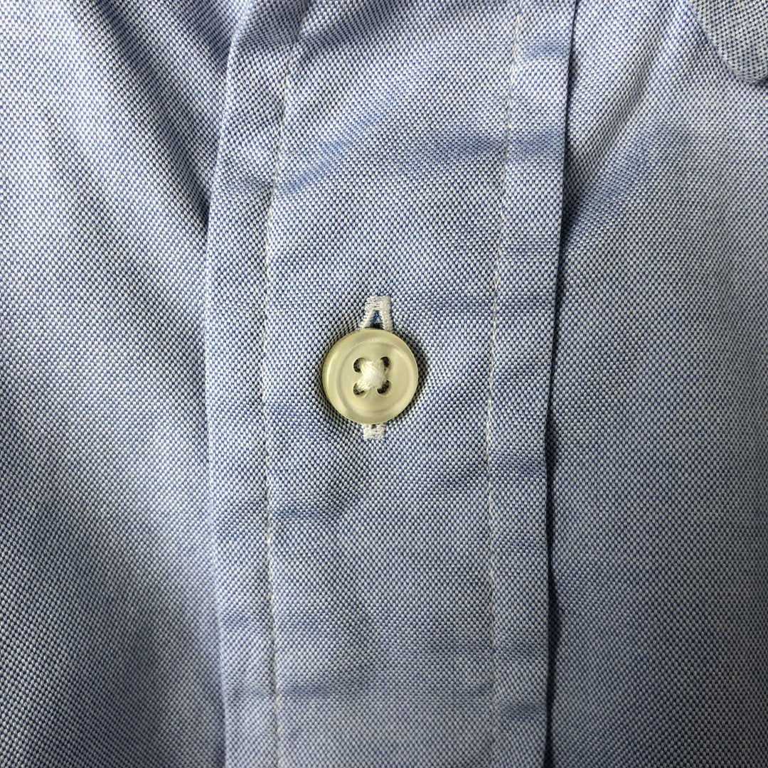 Ralph Lauren Classic Fit Long Sleeve Button Down Shirt, Men's Size L cotton Blue type light blue Vintage Second Hand