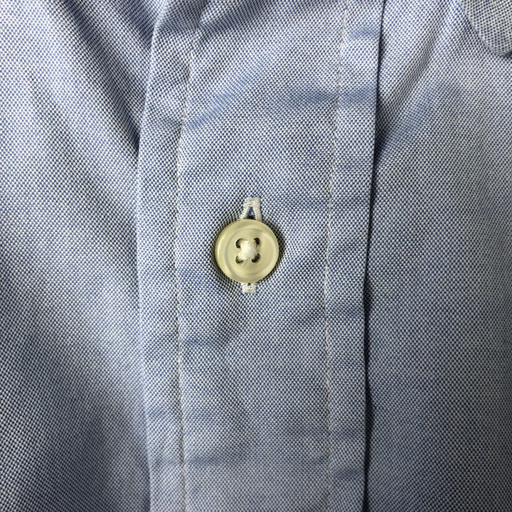 Ralph Lauren Classic Fit Long Sleeve Button Down Shirt, Men's Size L cotton Blue type light blue Vintage Second Hand