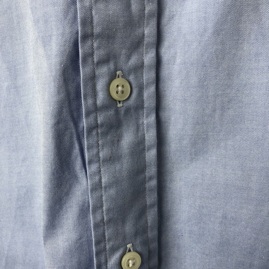 Ralph Lauren YARMOUTH long sleeve button down shirt, men's size L cotton Blue type light blue Vintage Second Hand