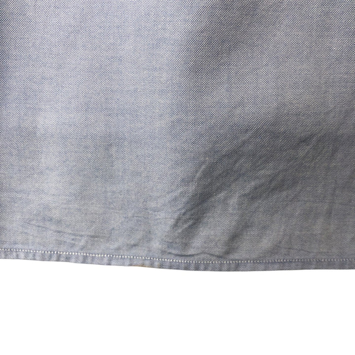 Ralph Lauren YARMOUTH long sleeve button down shirt, men's size L cotton Blue type light blue Vintage Second Hand