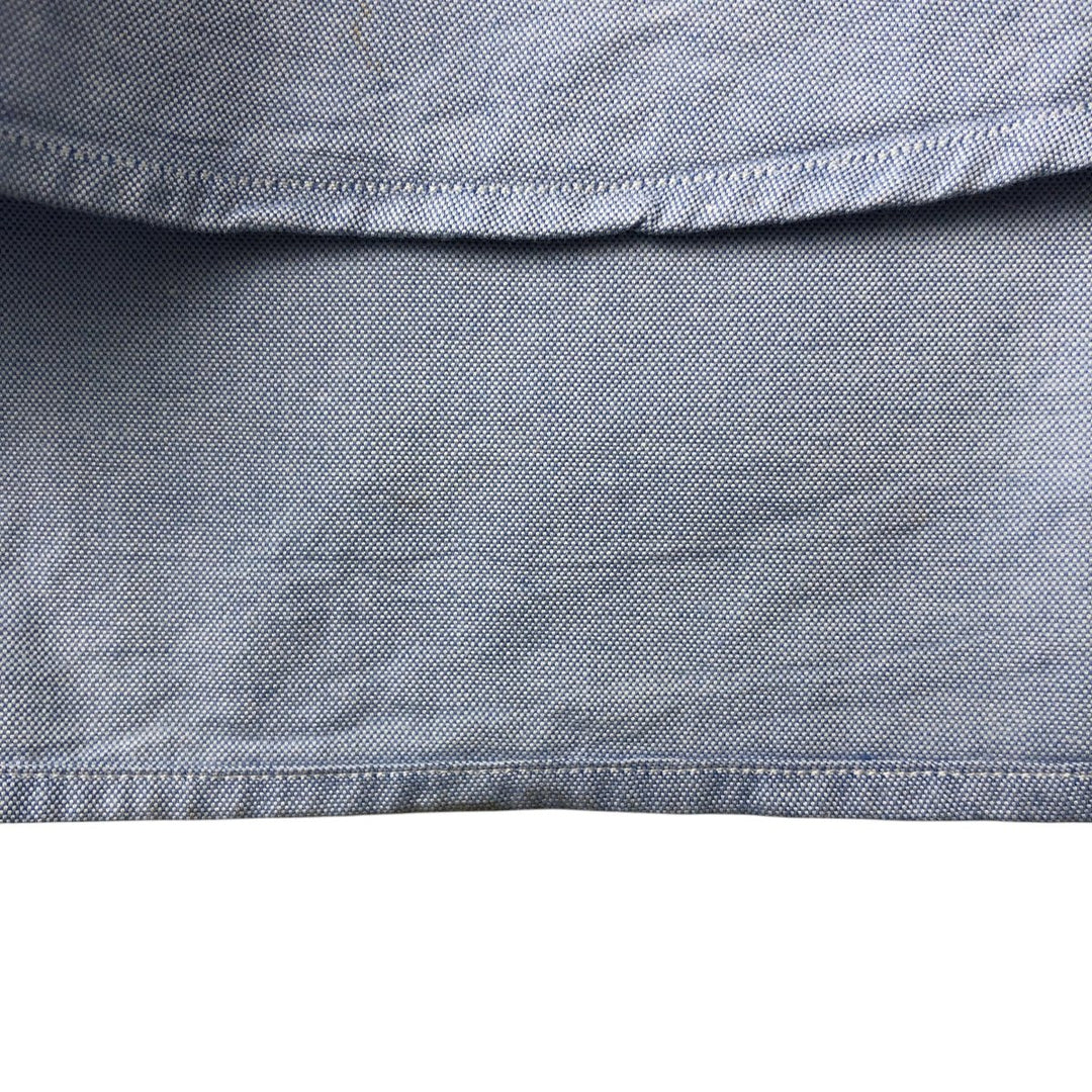 Ralph Lauren YARMOUTH long sleeve button down shirt, men's size L cotton Blue type light blue Vintage Second Hand