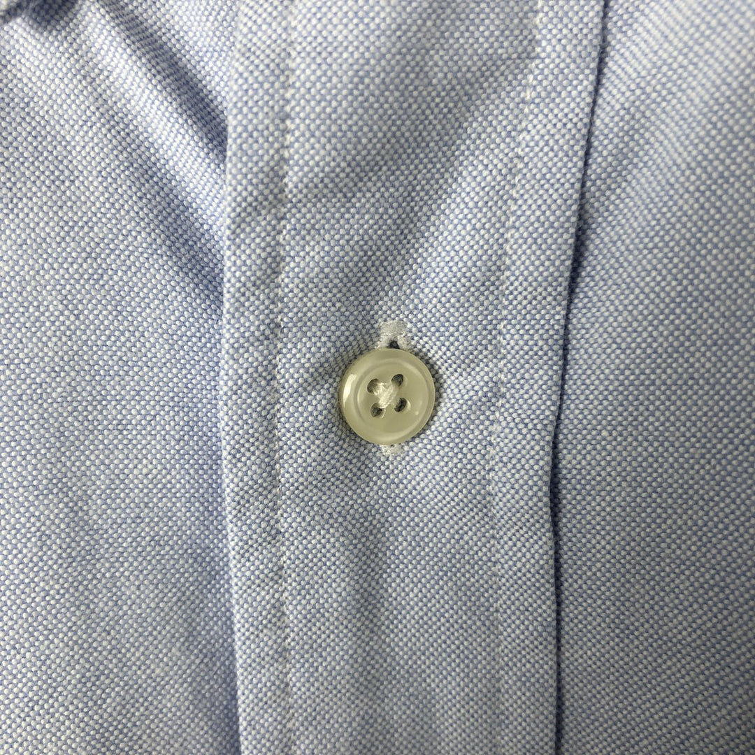 Ralph Lauren BLAKE long sleeve button down shirt, men's size L cotton blue type Vintage Second Hand