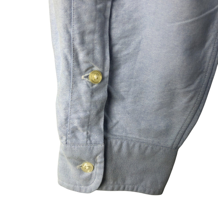 Ralph Lauren BLAKE long sleeve button down shirt, men's size L cotton blue type Vintage Second Hand