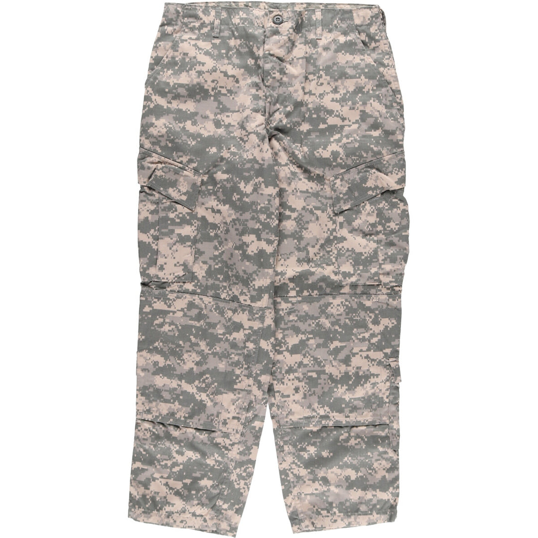 00'S USARMY Camouflage Pattern ACU Digital Camo Military Cargo Pants Combat Pants Made in USA Men's W33 equivalent /eaa509402