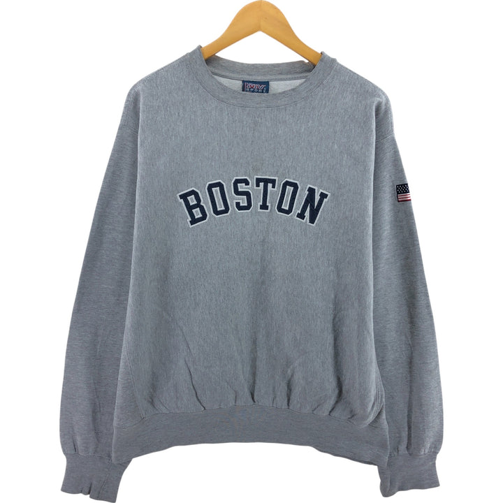 MV SPORT BOSTON Boston University Reverse Weave College Sweatshirt Trainer Men's L size / eaa509415