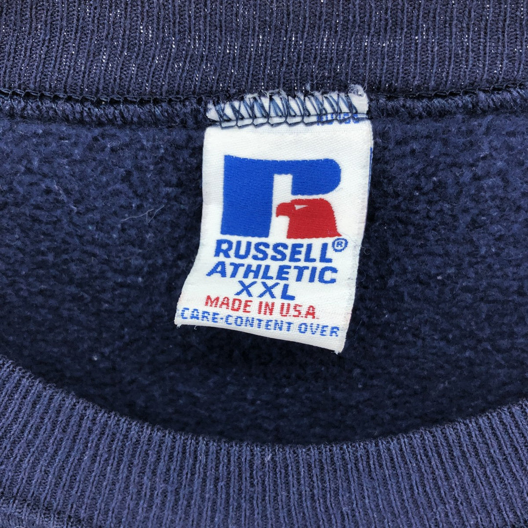 80s-90'S Russell College Sweatshirt, Made in USA, Men's XXL, Vintage /eaa509425