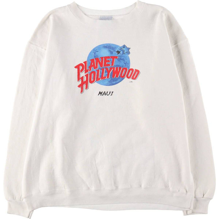 90'S Planet Hollywood Advertising Sweatshirt, Made in USA, Men's XL, Vintage /eaa509431