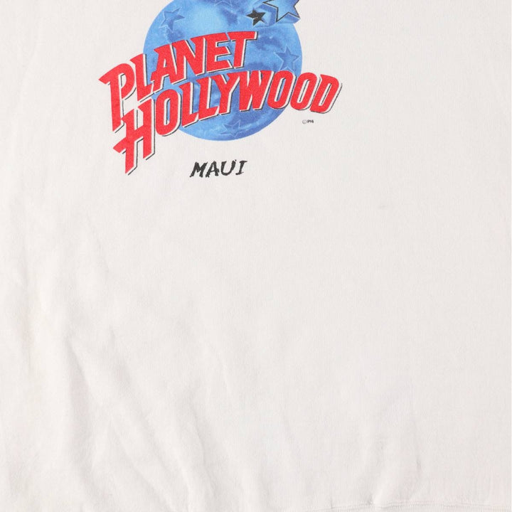 90'S Planet Hollywood Advertising Sweatshirt, Made in USA, Men's XL, Vintage /eaa509431