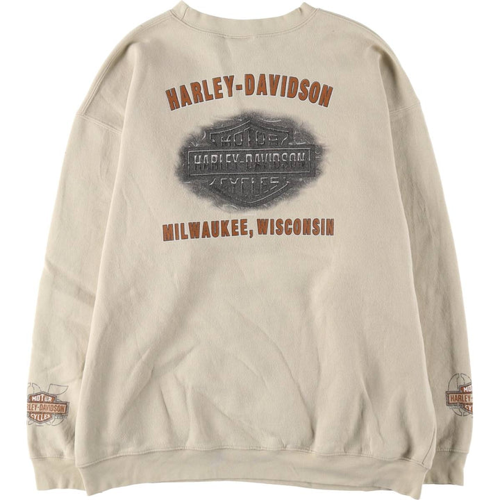 00'S Harley-Davidson Advertising Sweatshirt Trainer Men's XL / eaa509433