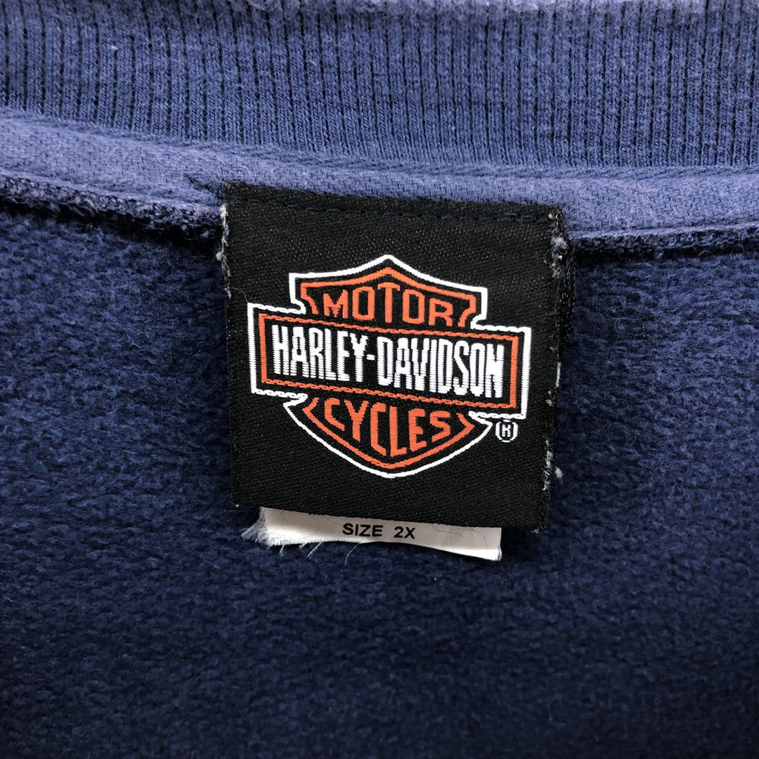 Harley Davidson Advertising Sweatshirt, Made in Canada, Men's XL, Crew Neck (Crew Neck) /eaa509435