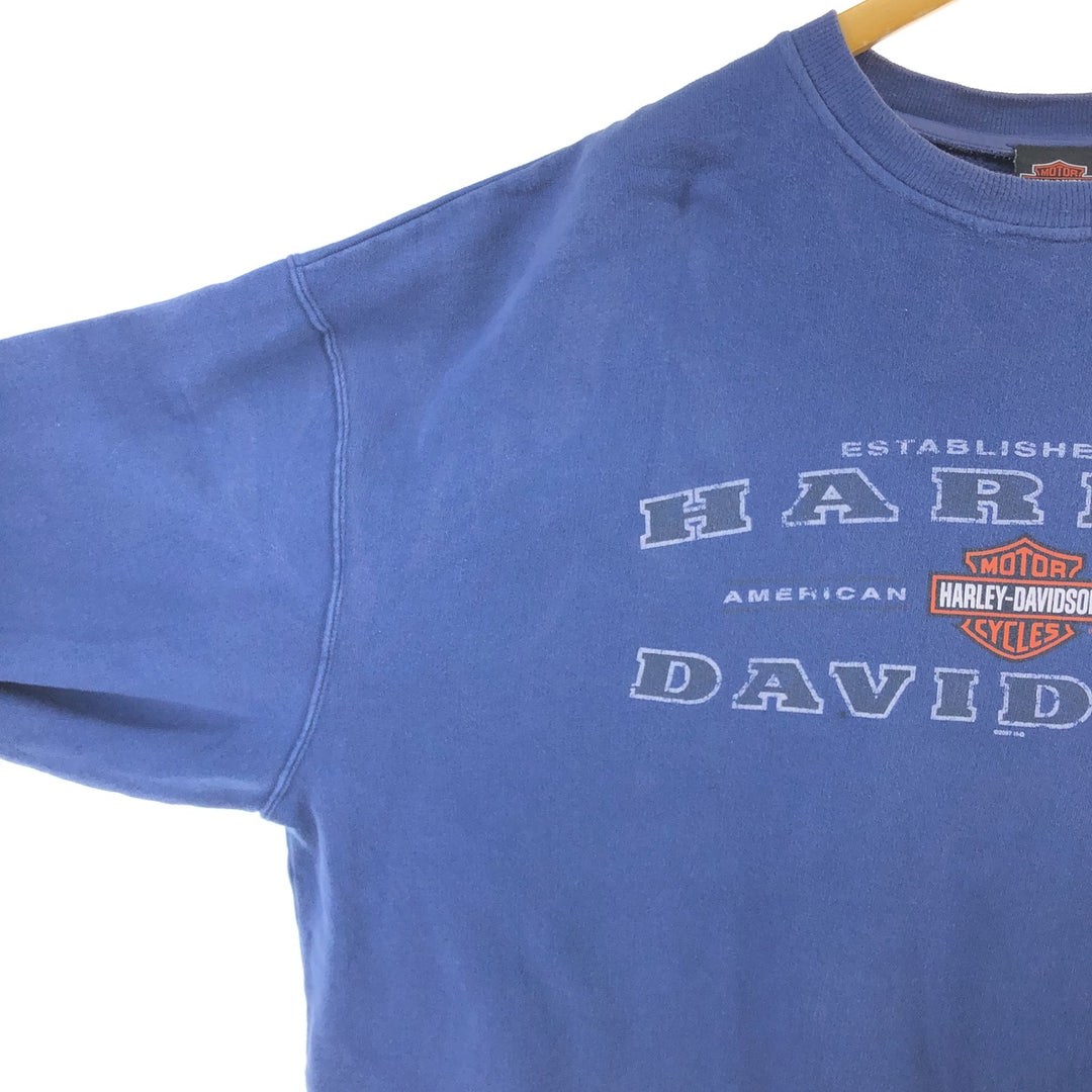 Harley Davidson Advertising Sweatshirt, Made in Canada, Men's XL, Crew Neck (Crew Neck) /eaa509435