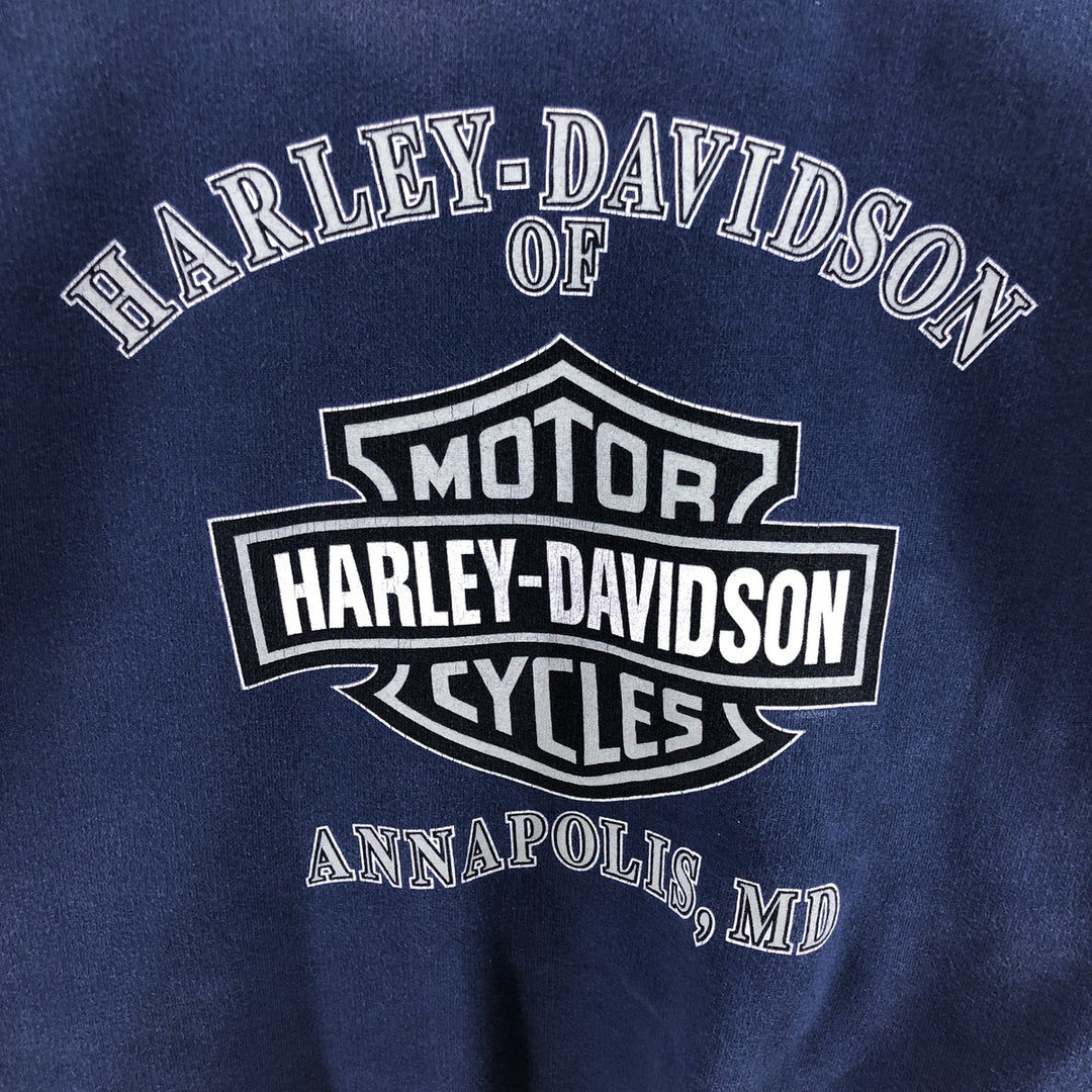 Harley Davidson Advertising Sweatshirt, Made in Canada, Men's XL, Crew Neck (Crew Neck) /eaa509435