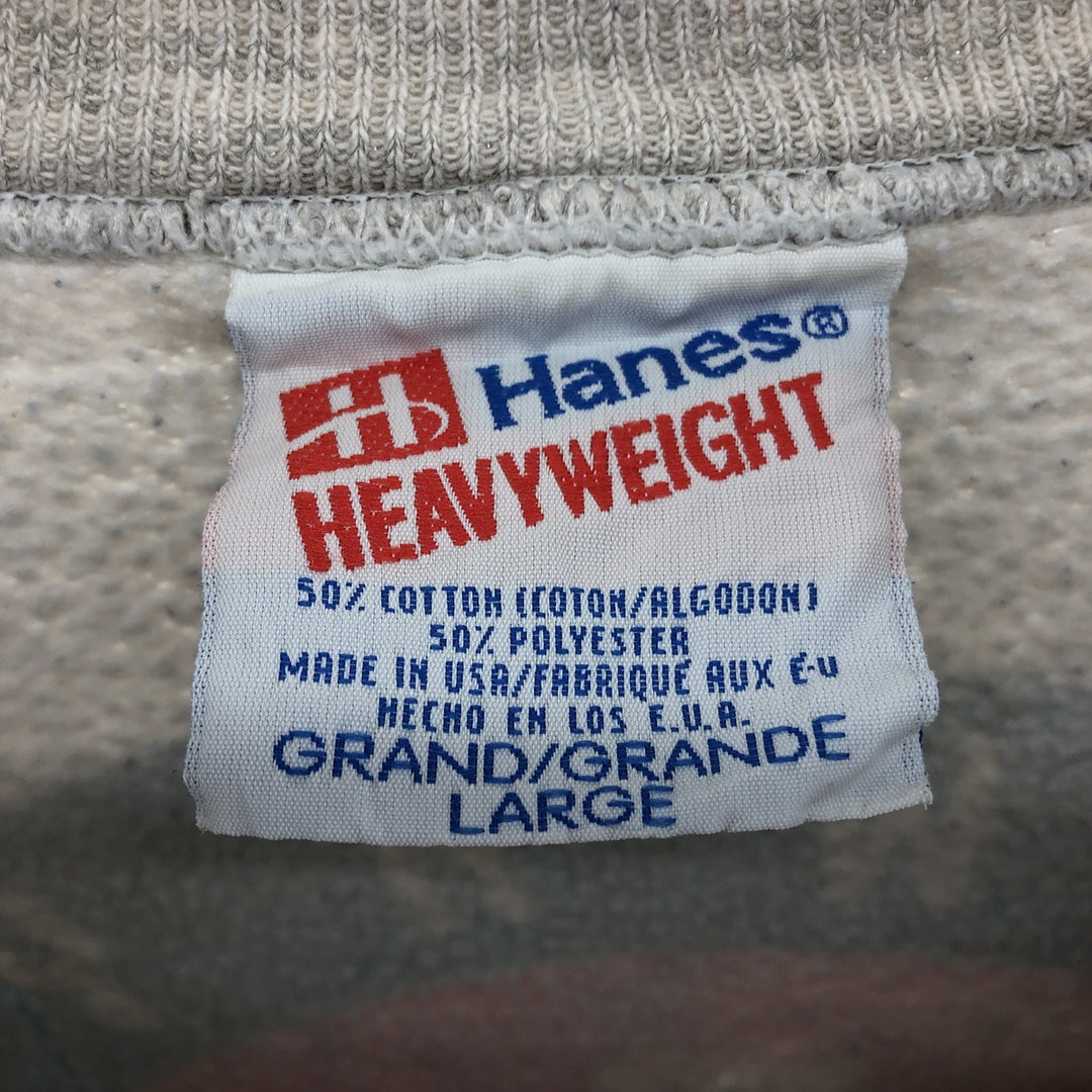 Hanes COCA-COLA Advertising Sweatshirt, Made in USA, Men's L size / eaa509436