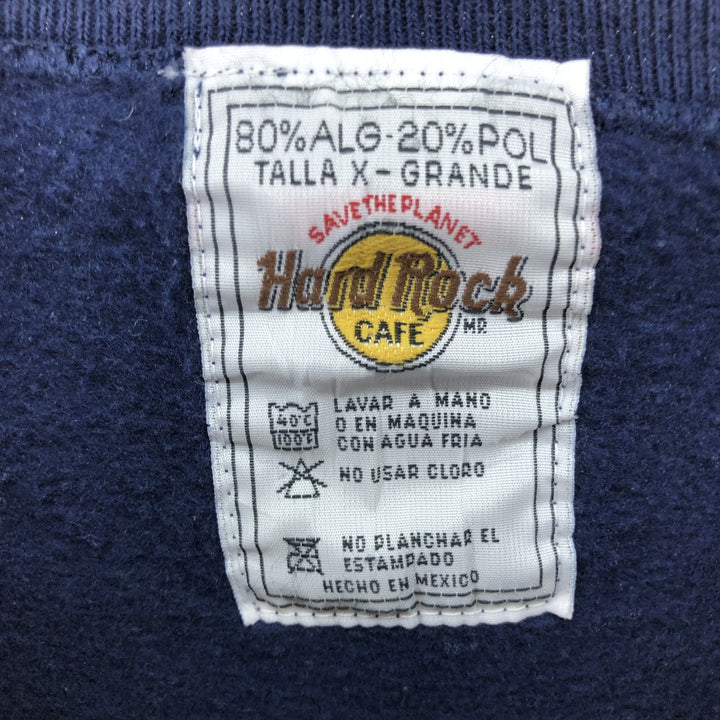 90'S HARD ROCK CAFE Advertising Sweatshirt, Men's XL Size, Vintage / eaa509437