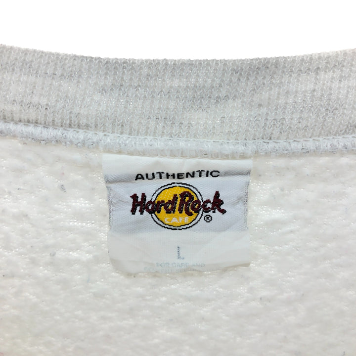 90'S HARD ROCK CAFE Advertising Sweatshirt, Men's L size, Vintage / eaa509439