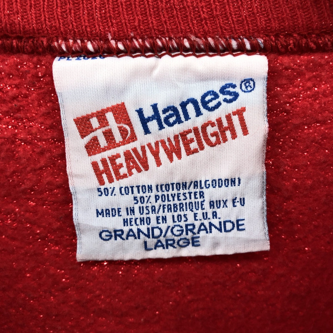 90'S Hanes Honda Advertising Sweatshirt, Made in USA, Men's L size, Vintage /eaa509442