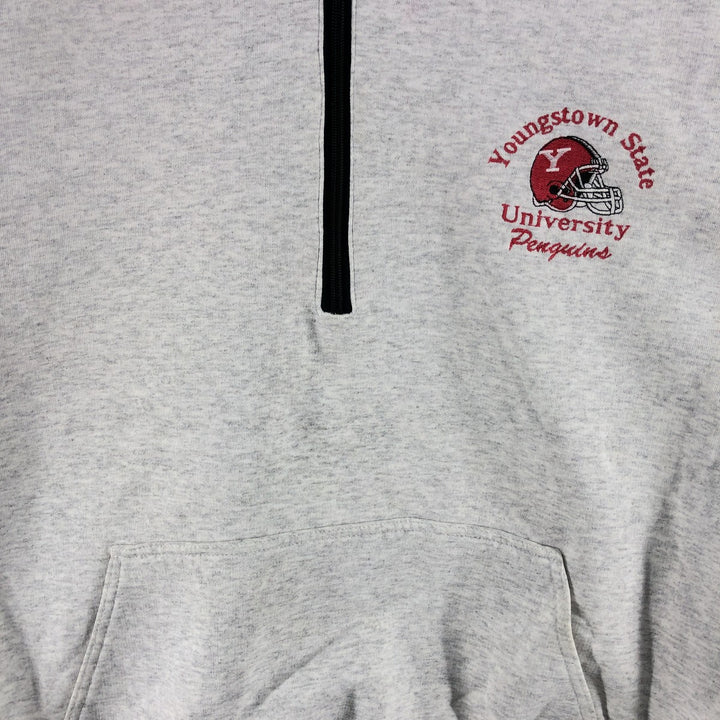 90'S RENNOC College Half-Zip Sweatshirt, Made in USA, Men's XL, Vintage /eaa509463