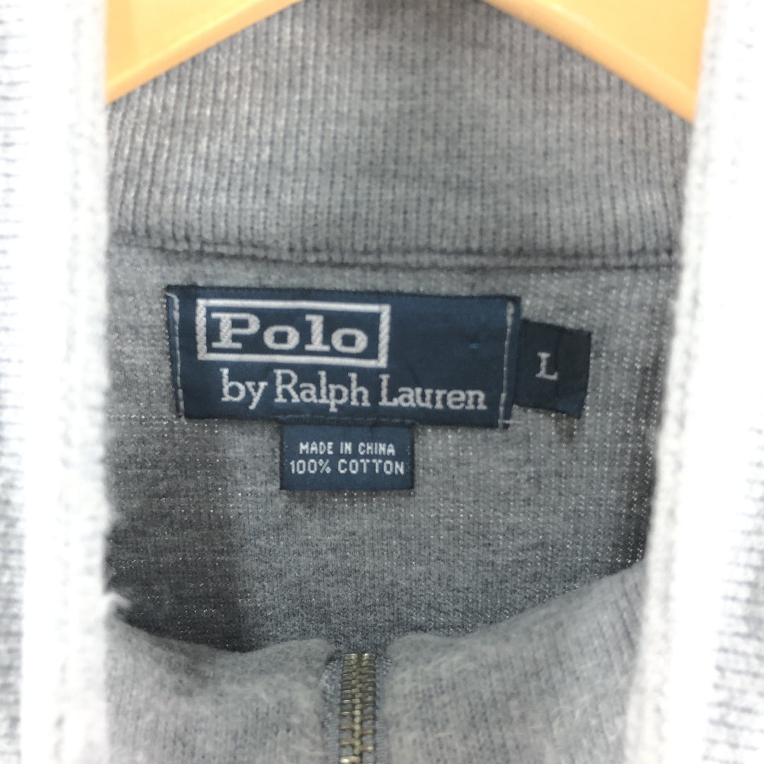 Ralph Lauren POLO by Ralph Lauren Half-Zip Sweatshirt, Men's L size / eaa509465