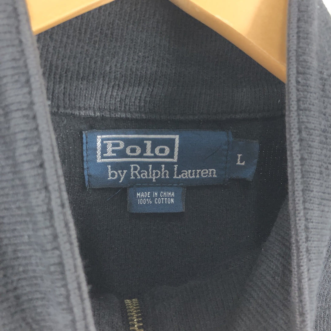 Ralph Lauren POLO by Ralph Lauren Half-Zip Sweatshirt, Men's L size / eaa509466