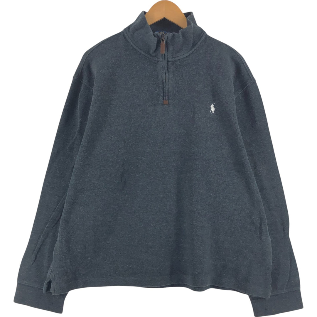 Ralph Lauren POLO RALPH LAUREN Half-Zip Sweatshirt Trainer XXL /eaa509470