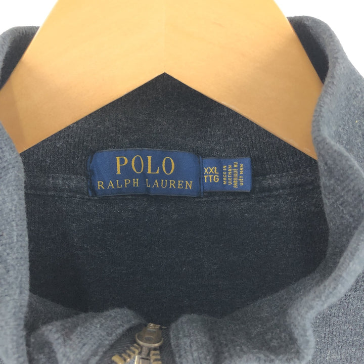 Ralph Lauren POLO RALPH LAUREN Half-Zip Sweatshirt Trainer XXL /eaa509470